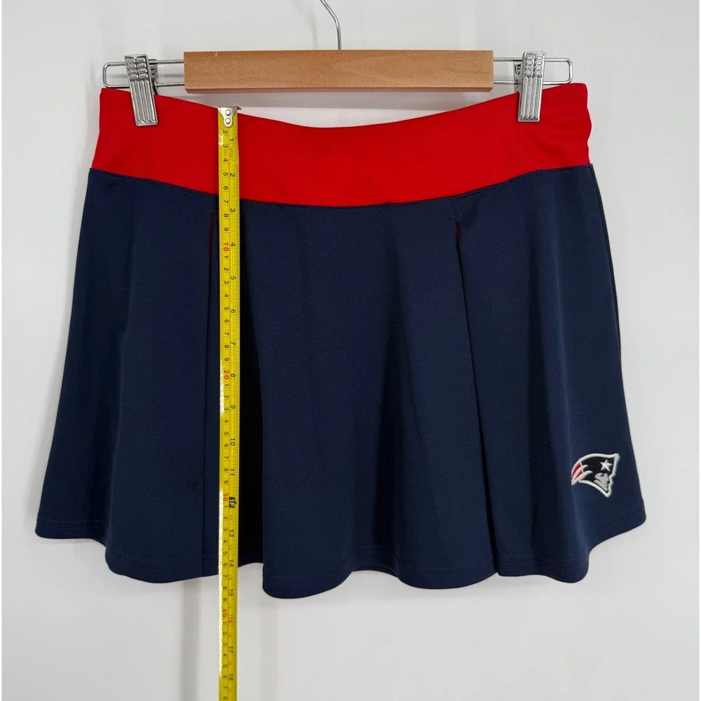 NFL New England Patriots Girls Sz XL 16 Cheerleader Set Tank Top & Pleated Skirt